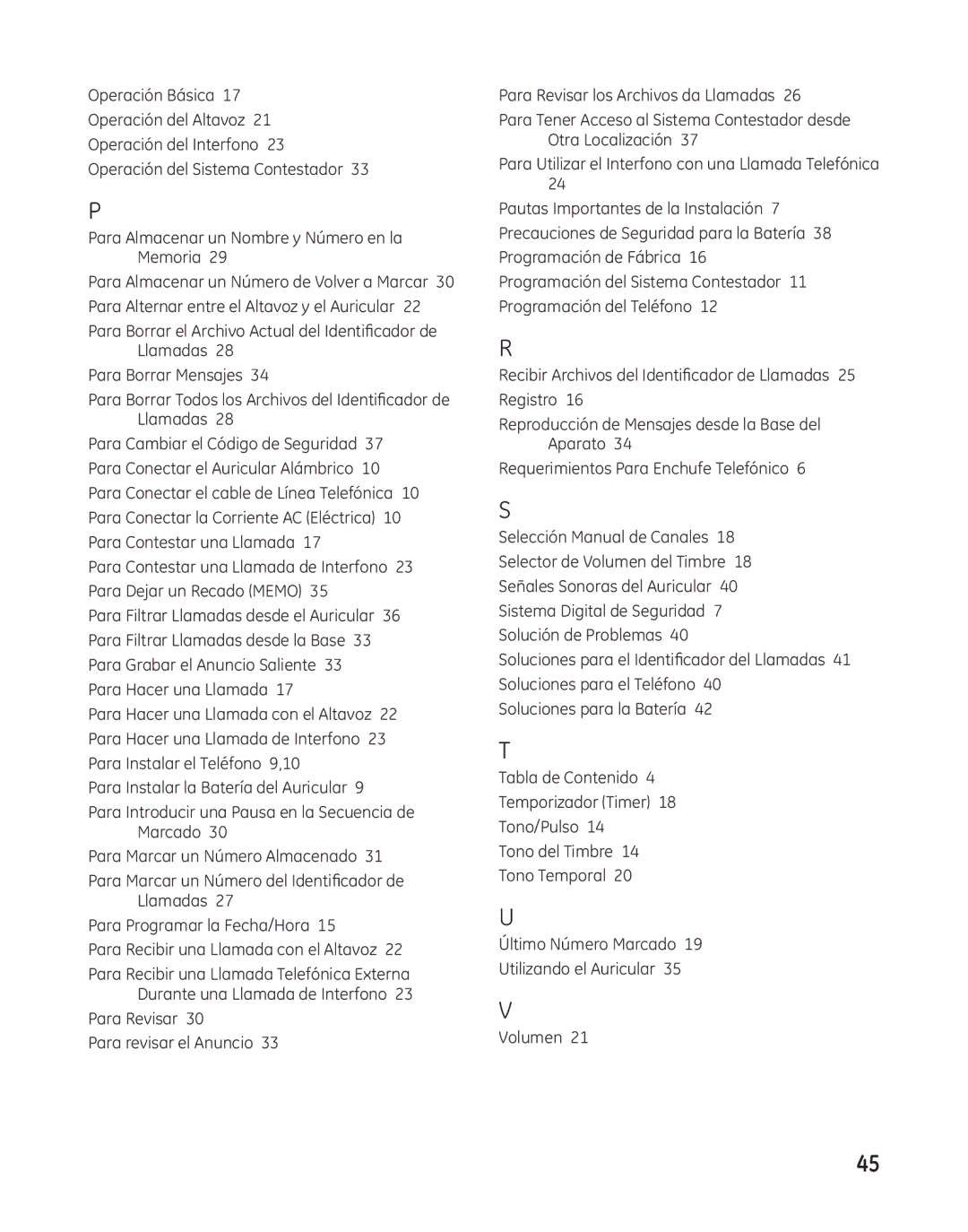 GE 27881 manual 