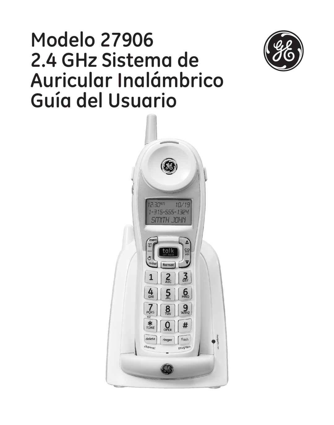 GE 27906 manual Modelo 