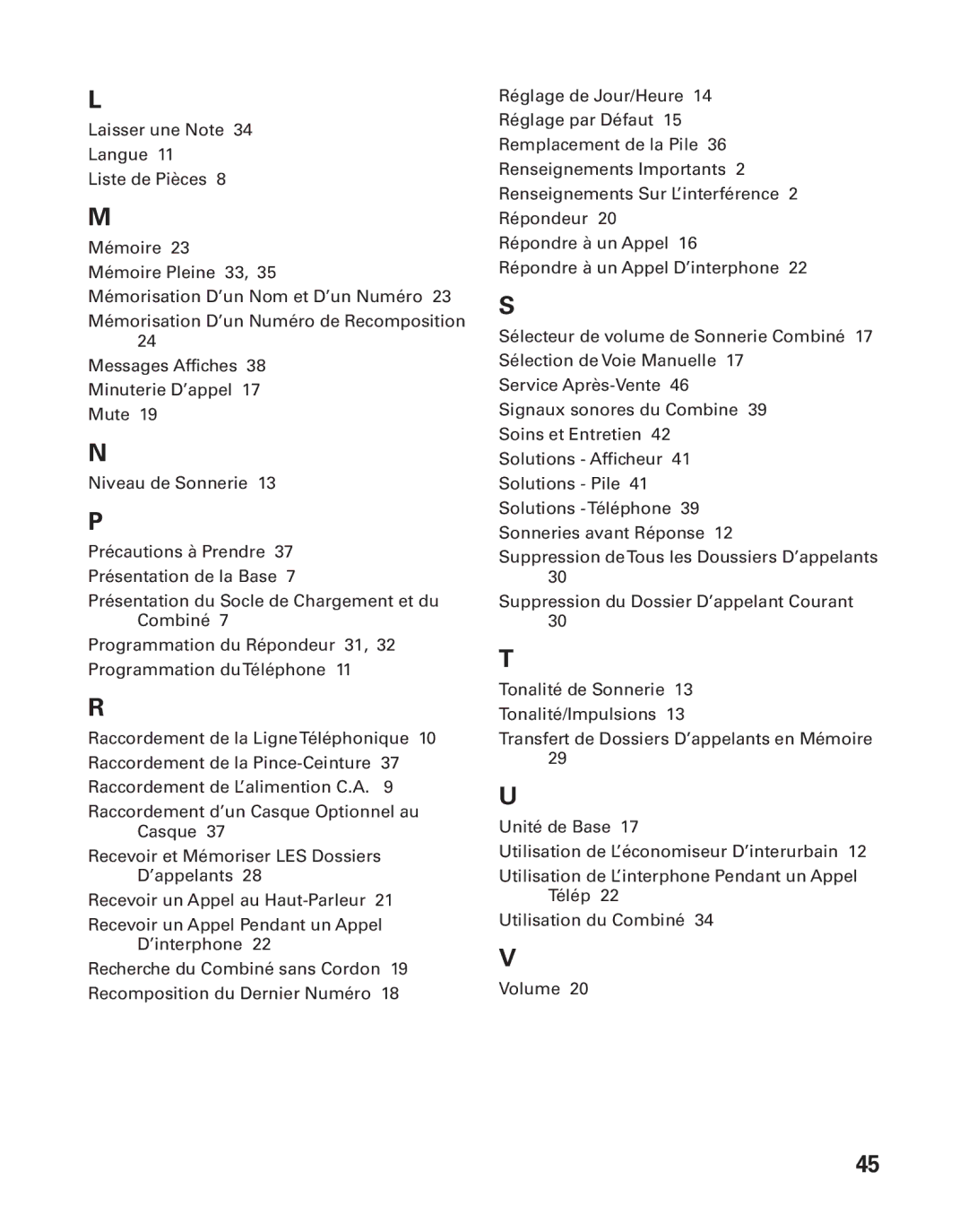 GE 27958 manual 