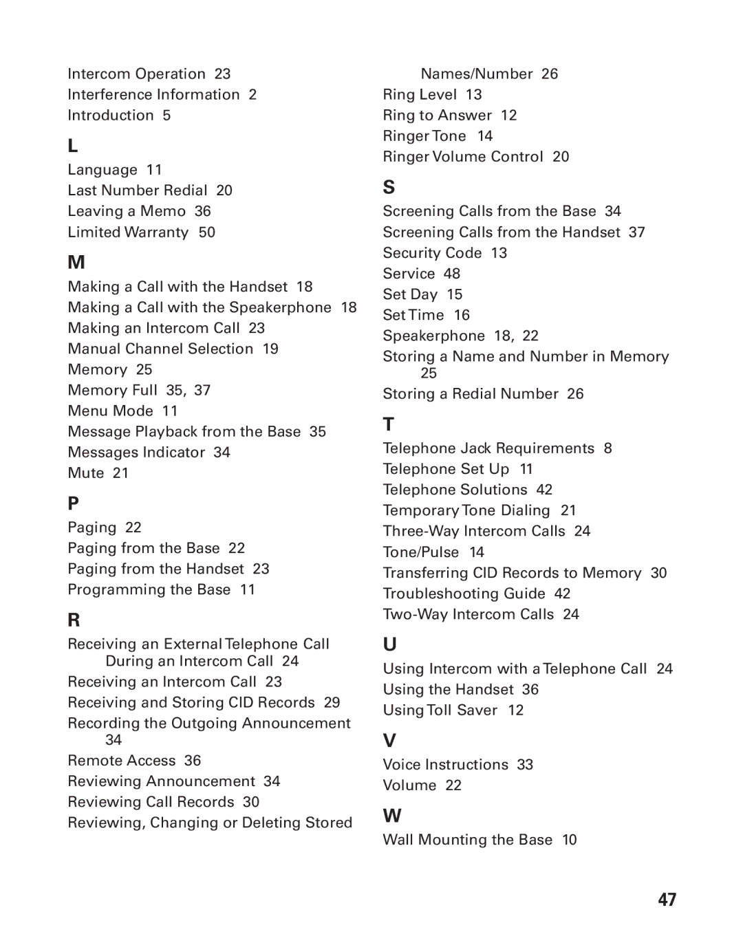 GE 27959 manual 