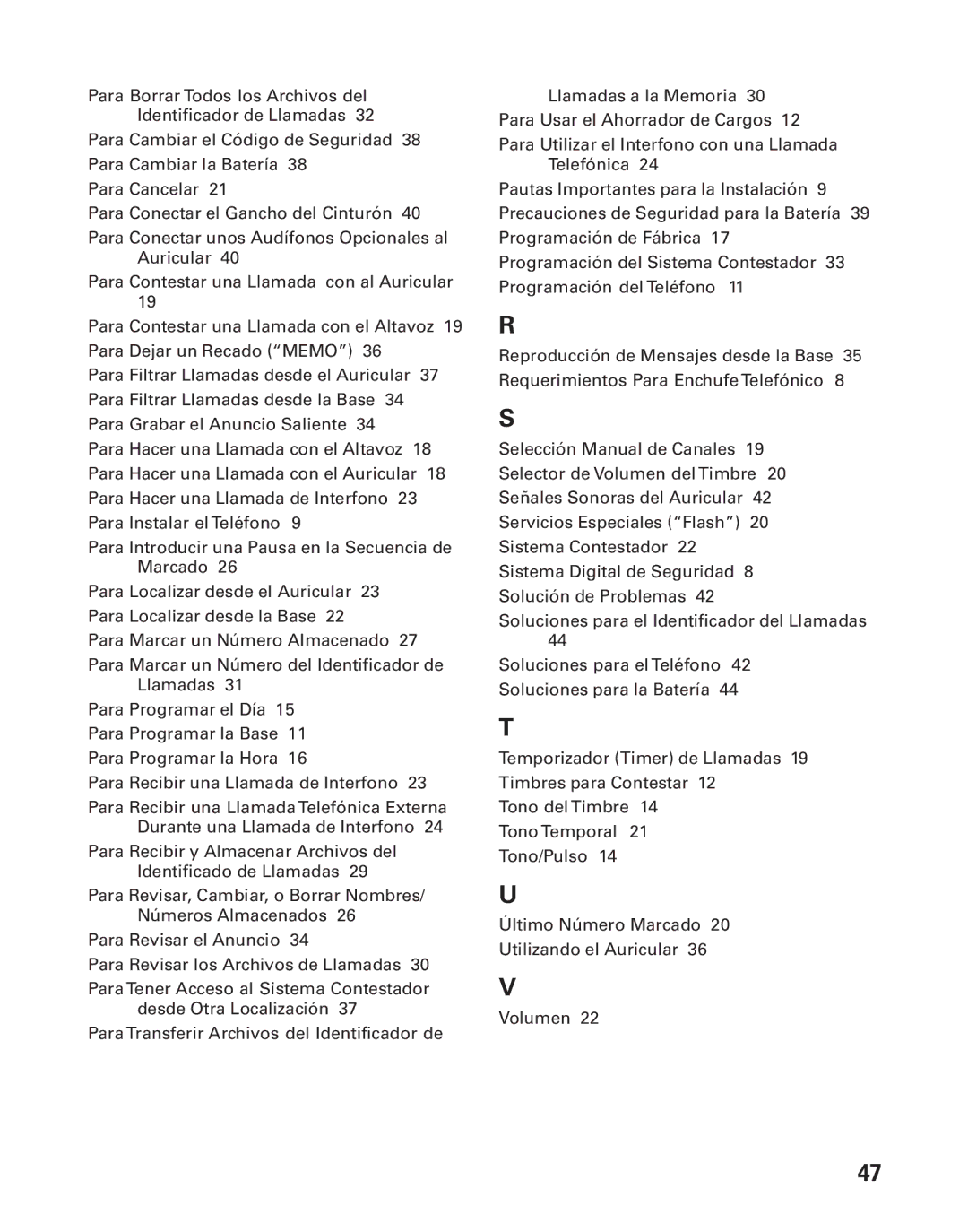 GE 27959 manual 