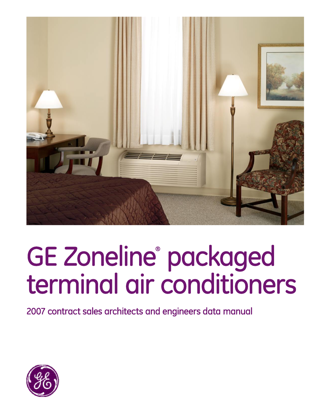 GE 2800 manual GE Zoneline packaged terminal air conditioners 