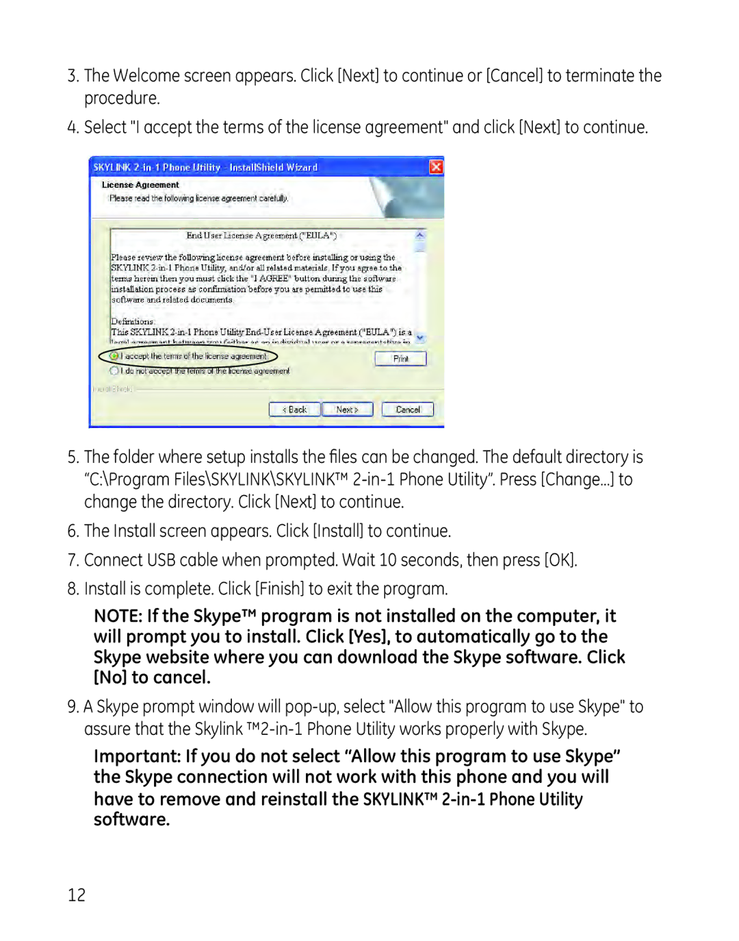 GE 28300 setup guide 