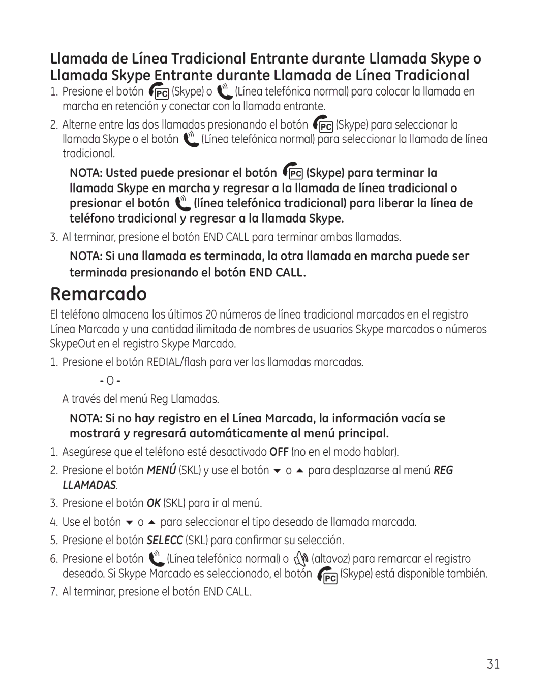 GE 28300 setup guide Remarcado 