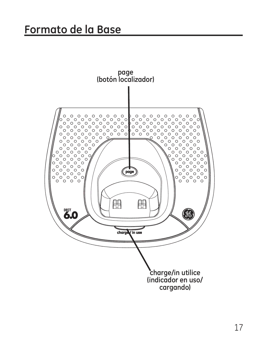 GE 29111 Series manual Formato de la Base 