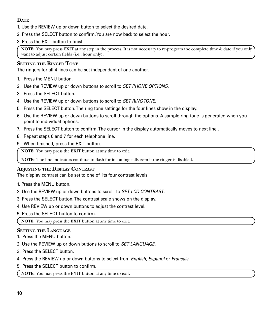 GE 29487 manual Date 