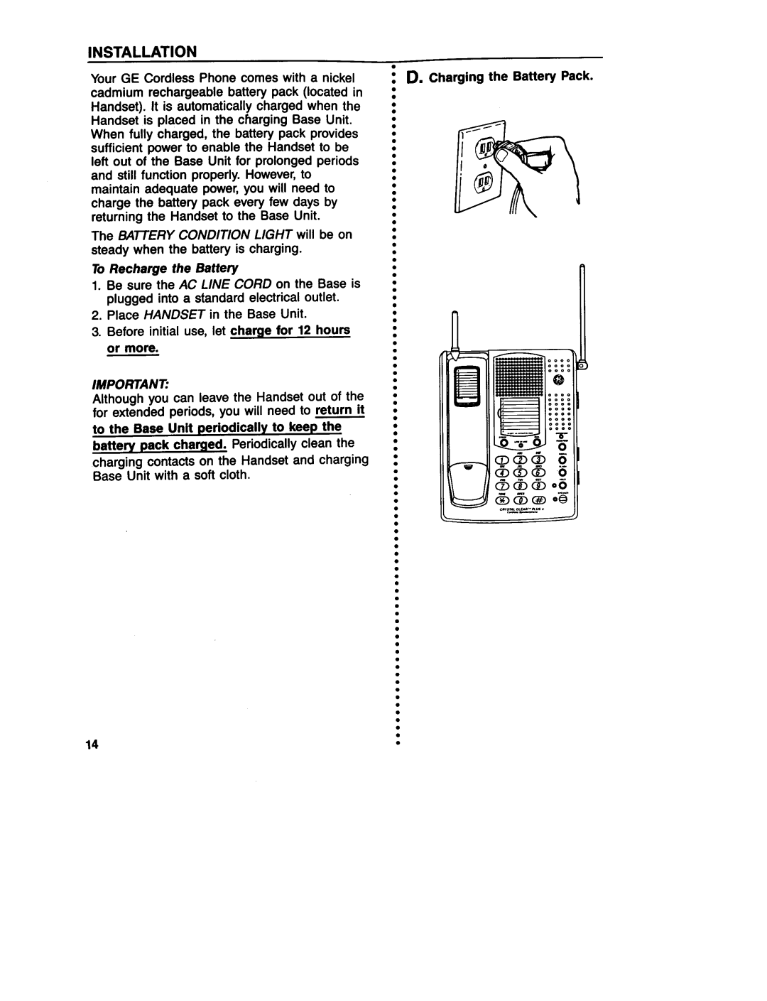 GE 29735 manual 