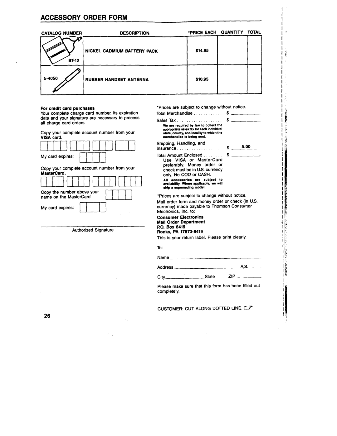 GE 29735 manual 