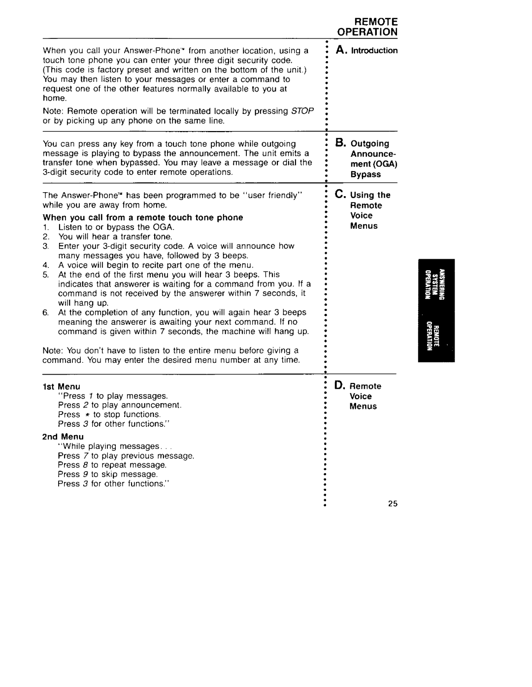 GE 29831 manual 