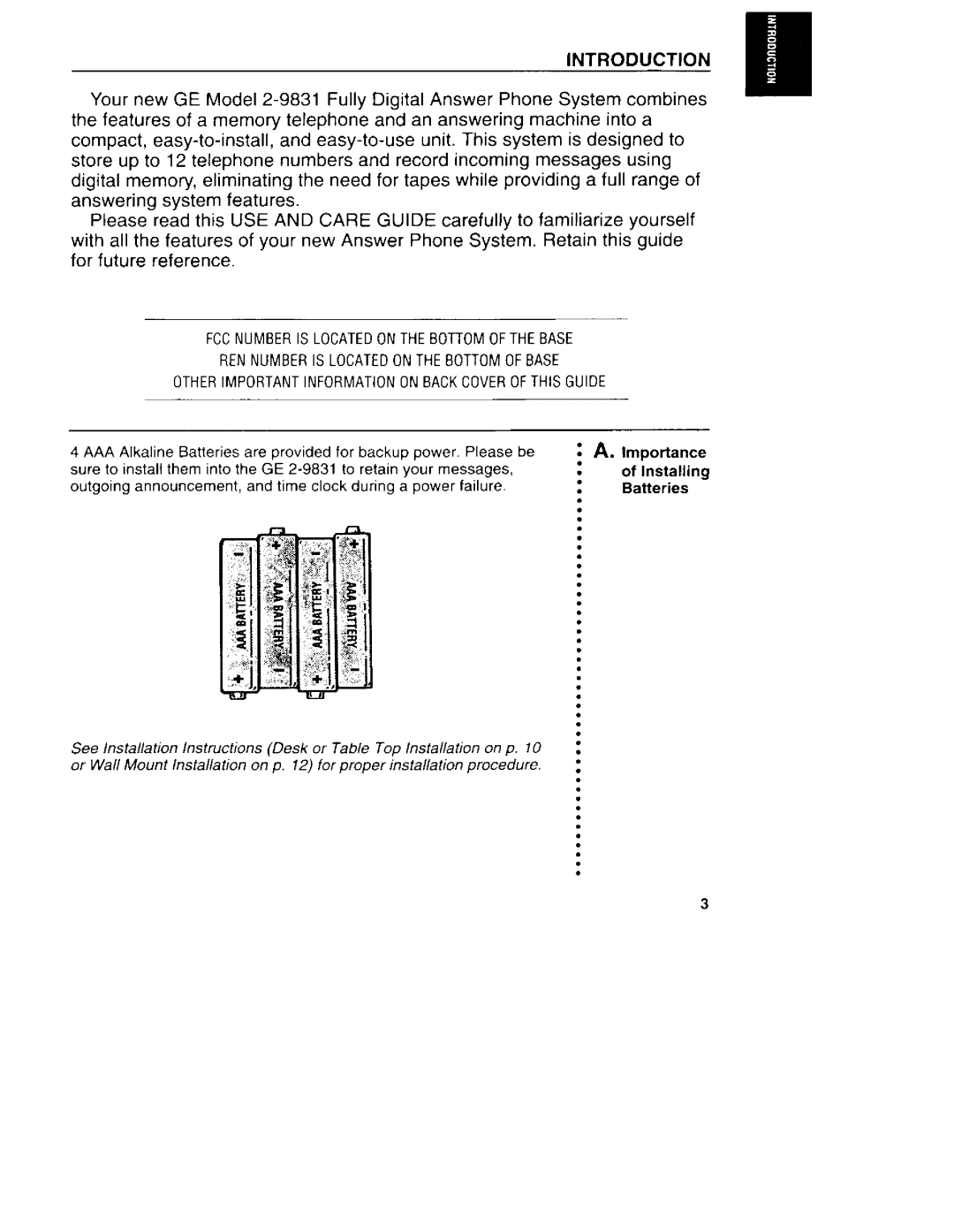 GE 29831 manual 