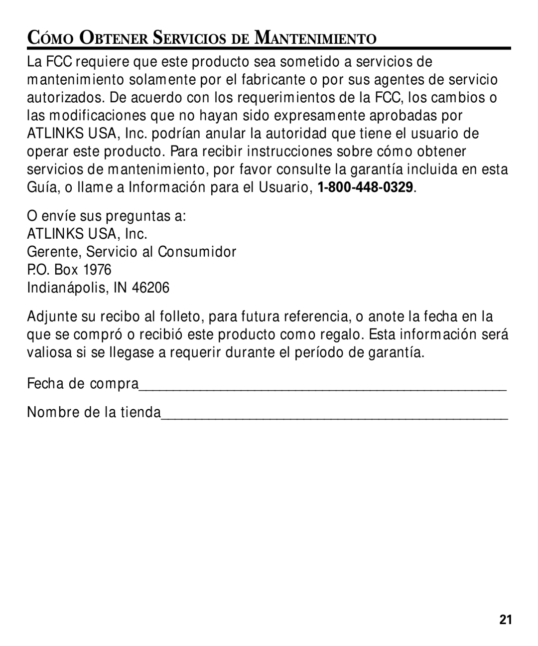 GE 29878 manual Cómo Obtener Servicios DE Mantenimiento 