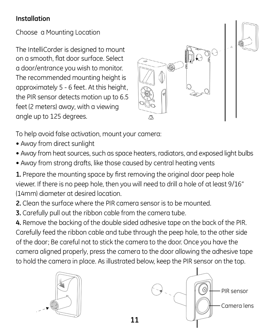 GE 45227-1 manual Installation 