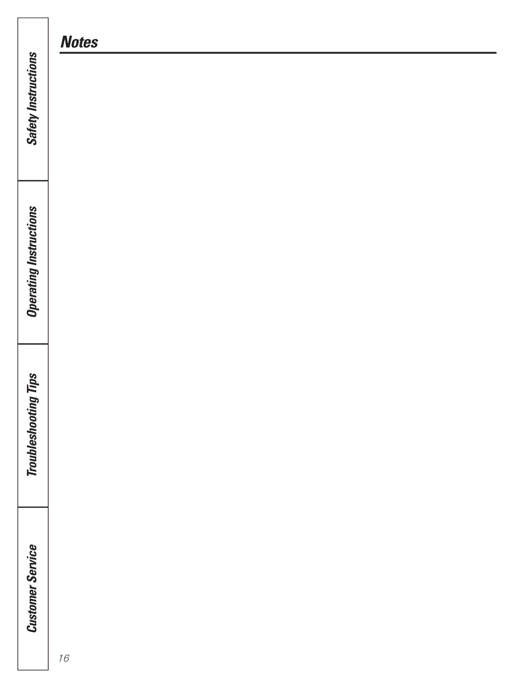 GE 333, 485, 483, 463, 3300, 2000 owner manual 