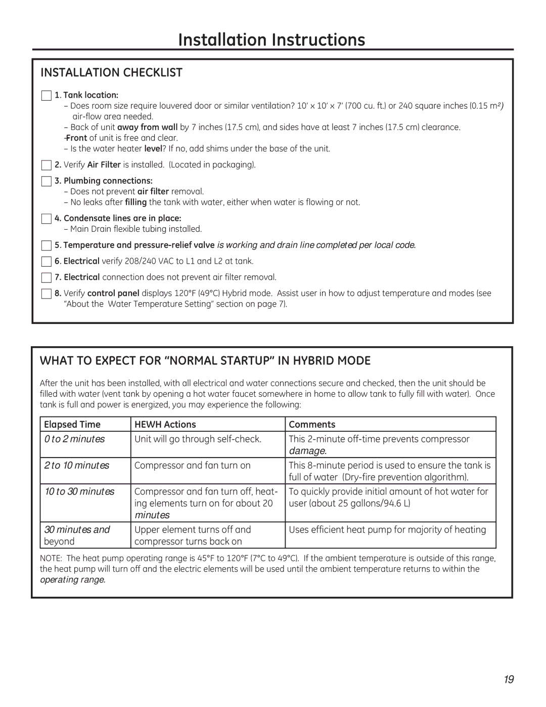 GE 49-50292 owner manual ++$Fwlrqv,  DqnOrfdwlrq, &RqghqvdwhOlqhvDuhLqSodfh 