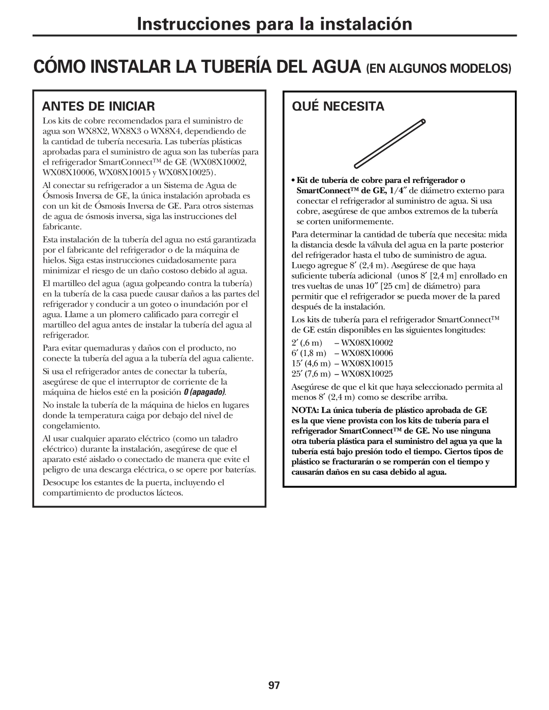 GE 162D9625P005, 49-60111 installation instructions Antes DE Iniciar, QUÉ Necesita 