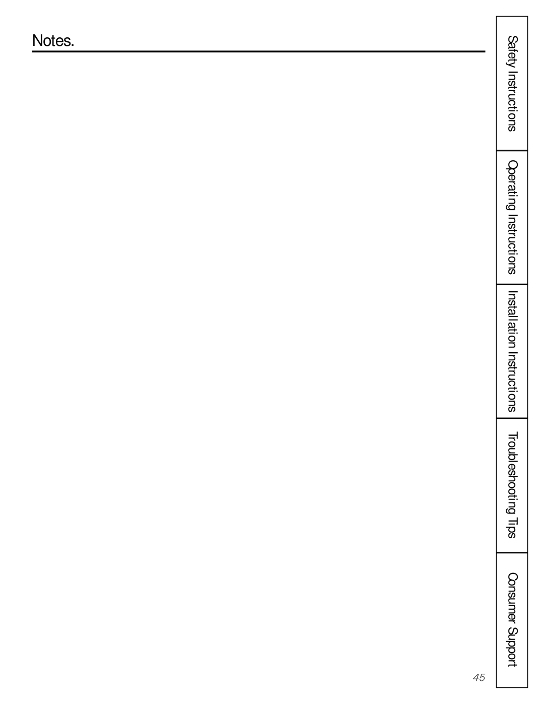 GE 200D8074P009, 49-60456 manual Safety Instructions, Troubleshooting Tips Consumer Support 