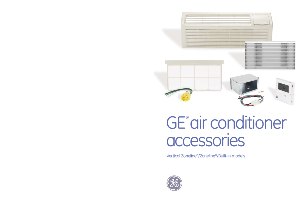 GE 49218 specifications Vertical Zoneline/Zoneline/Built-inmodels, GE air conditioner accessories 