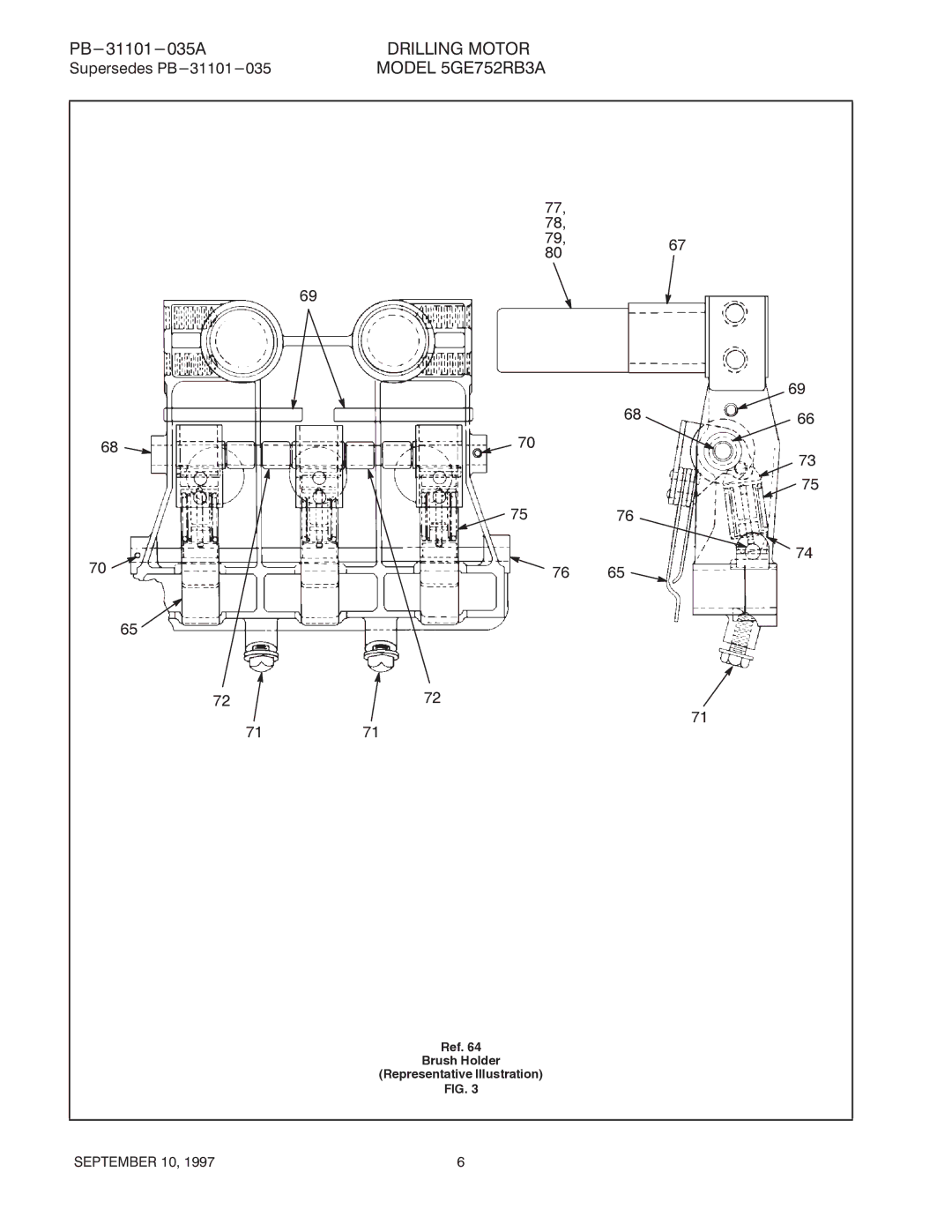 GE 5GE752RB3A manual 79,67 7171 