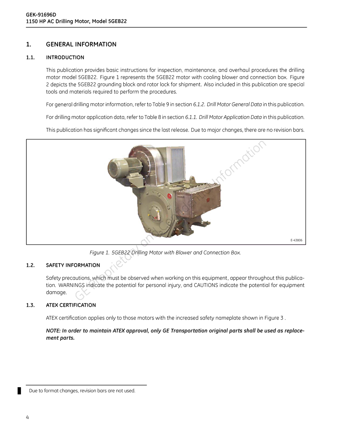 GE 5GEB22 manual Mtormodel, Toolsandmaterialsrequiredtoperformtheprocedures, ToTable9insection61.2.DrillMotorGeneral 