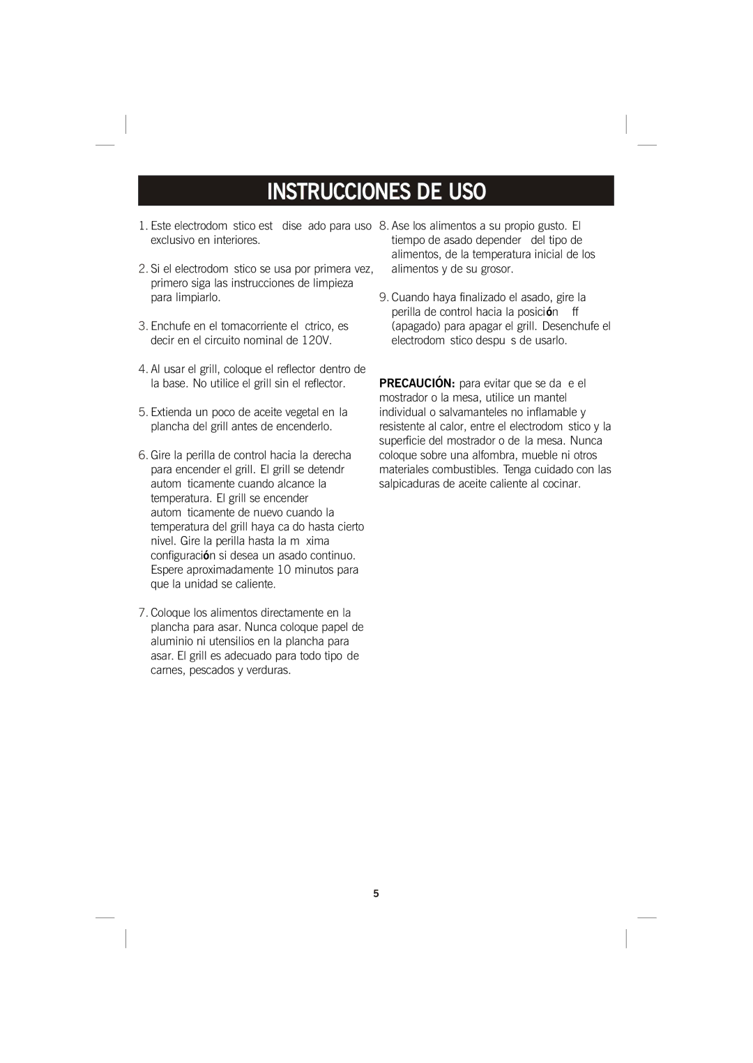 GE 681131690157 manual Instrucciones DE USO 