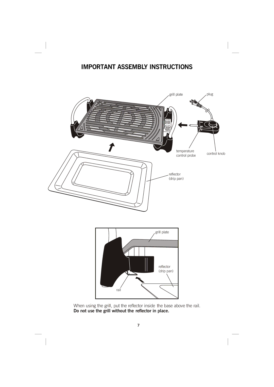 GE 681131690157 manual Important Assembly Instructions 