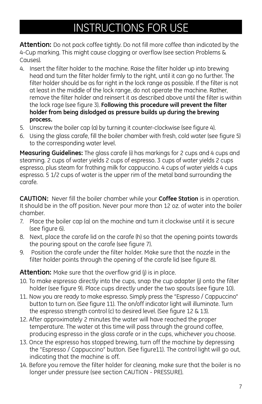 GE 681131690690 manual Instructions for use 