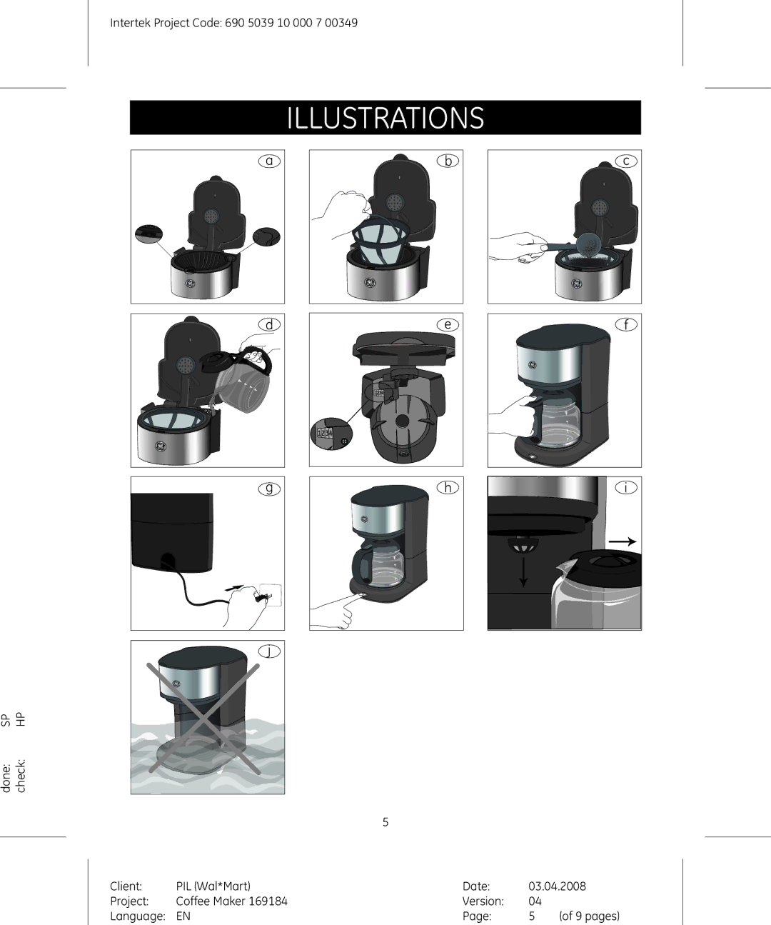 GE 681131691840, 690503910000700349 manual Illustrations 