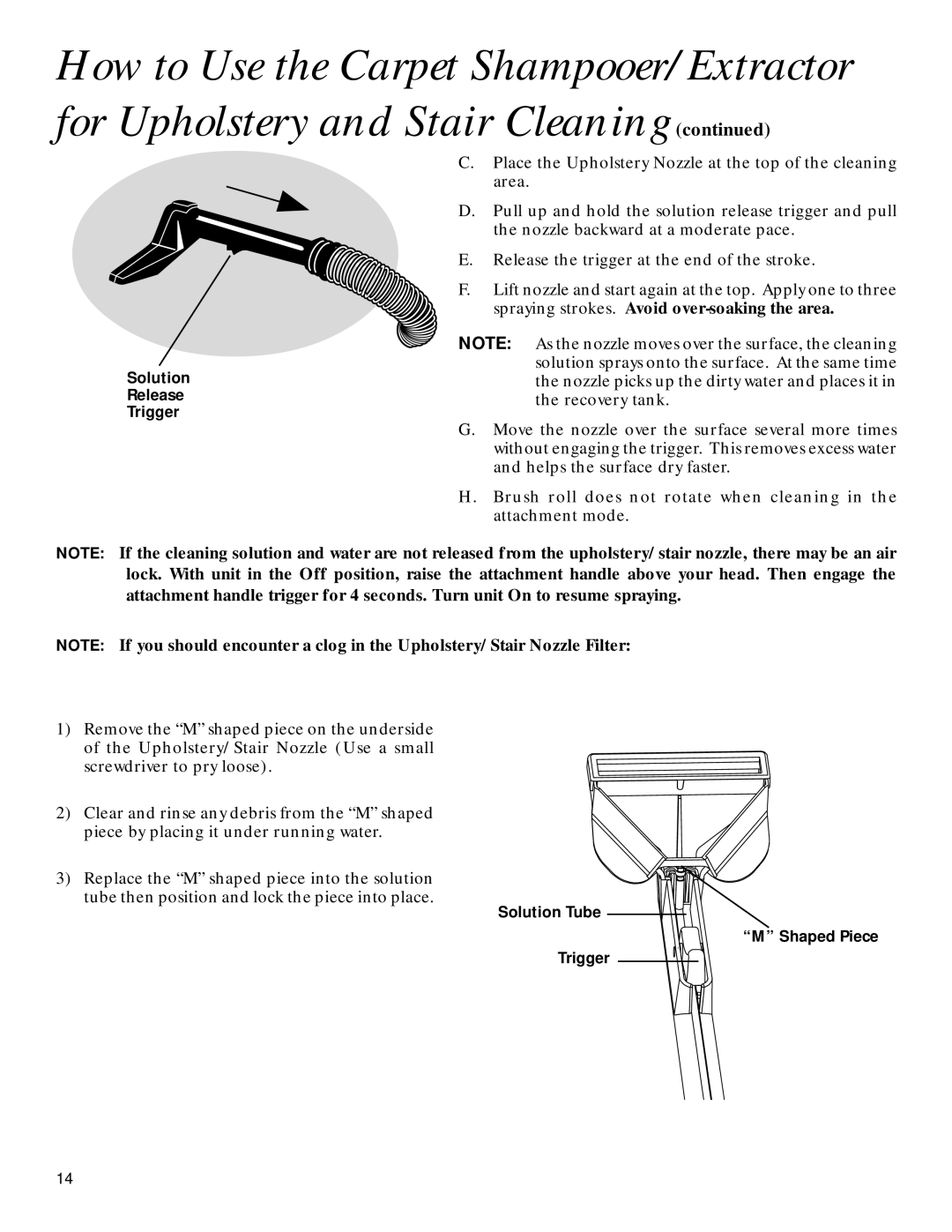 GE 71722 warranty Solution Release Trigger 