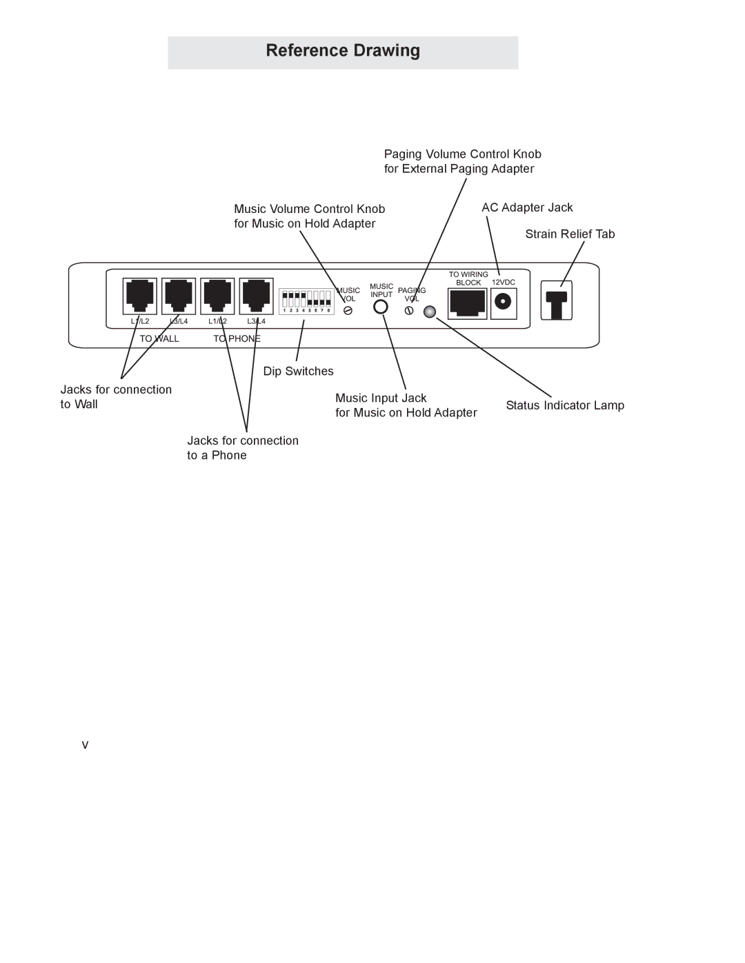 GE 800-EFM manual Reference Drawing 