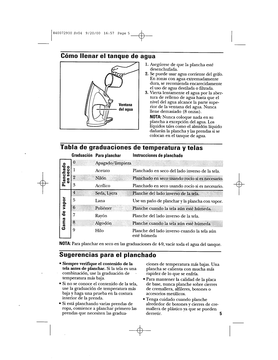 GE 840072900 manual 