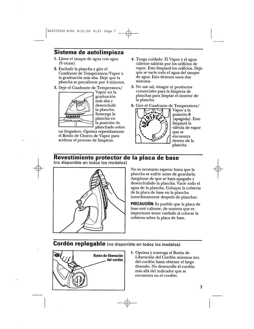 GE 840072900 manual 