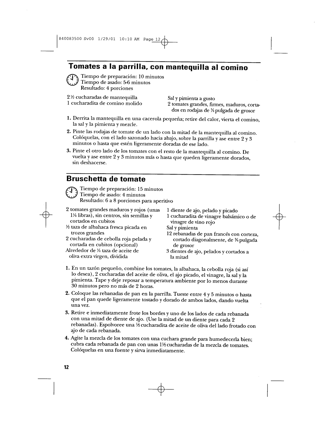 GE 840083500, 106811 manual 