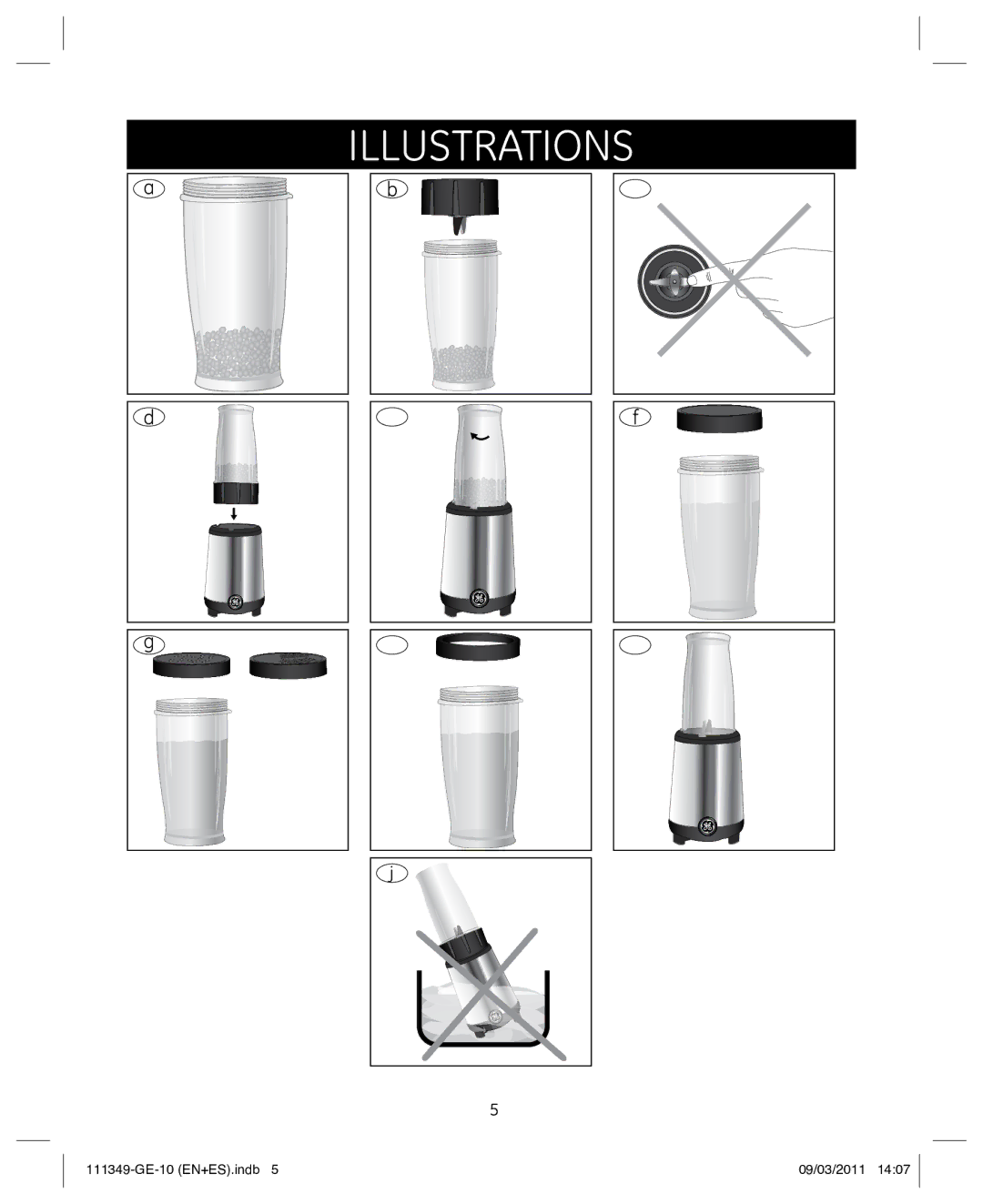 GE 898679 manual Illustrations 