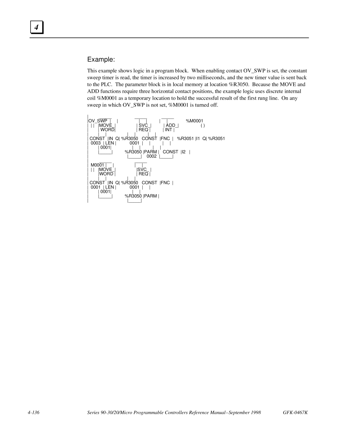 GE 90-30/20/Micro manual Ovswp 