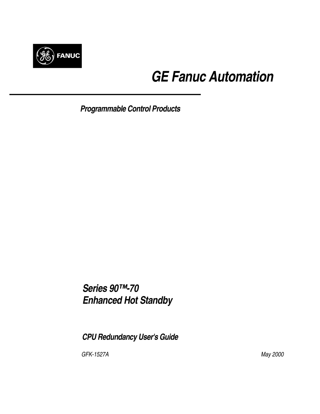 GE 90-70 manual GE Fanuc Automation 