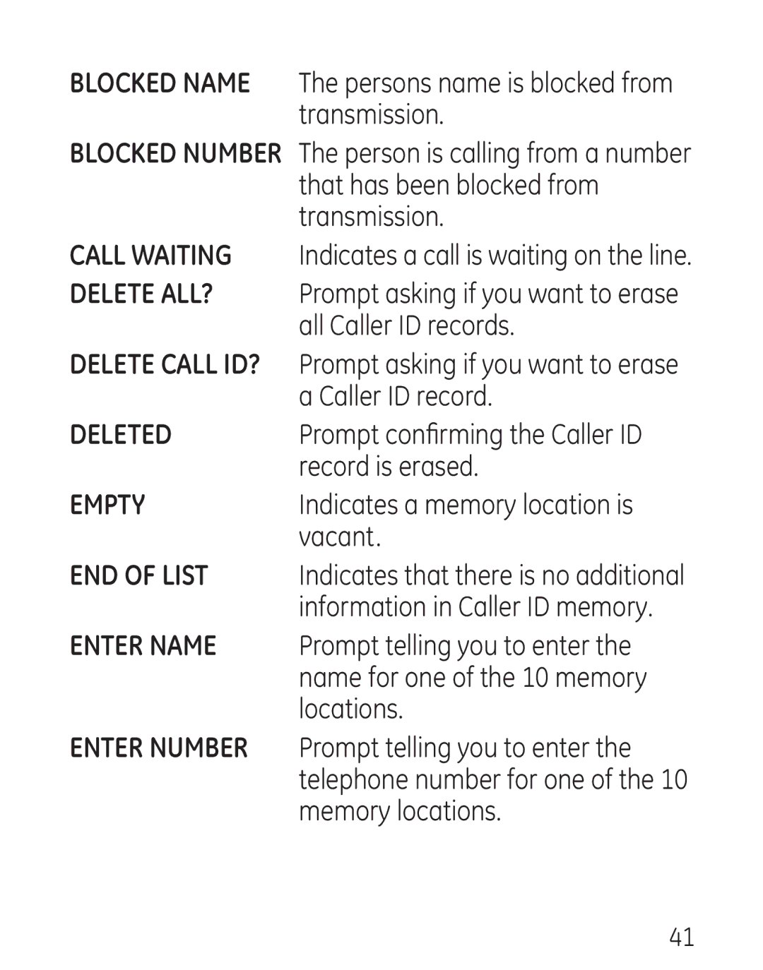 GE 00016, 7906 manual Call Waiting 