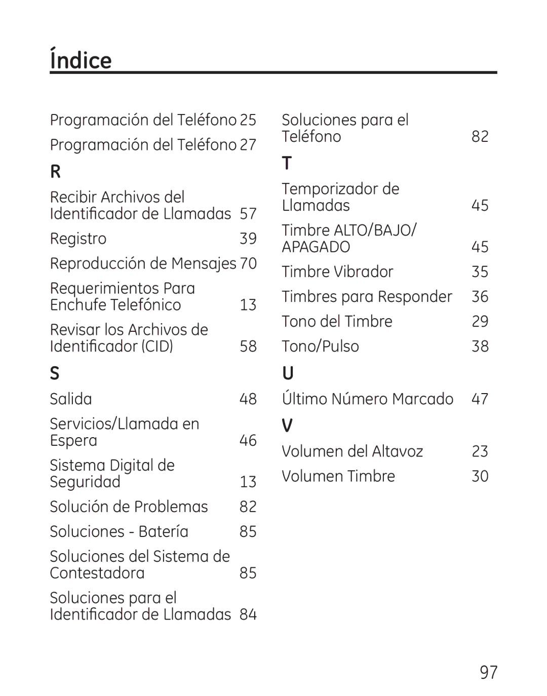 GE 00018, 9115 manual Apagado 