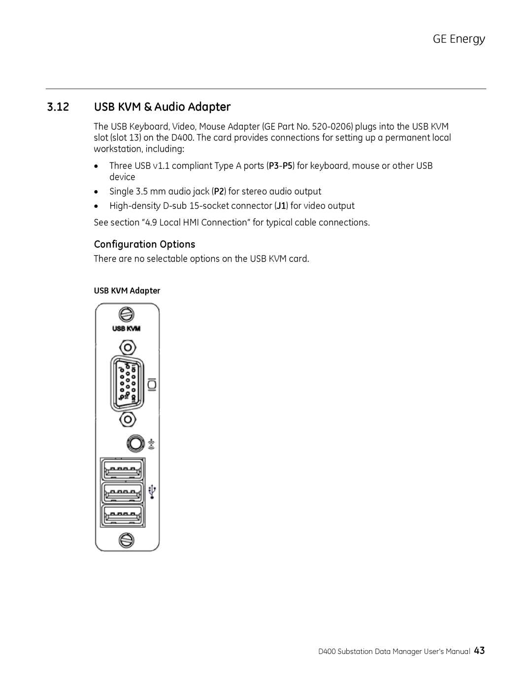 GE 994-0089 user manual USB KVM & Audio Adapter, USB KVM Adapter 