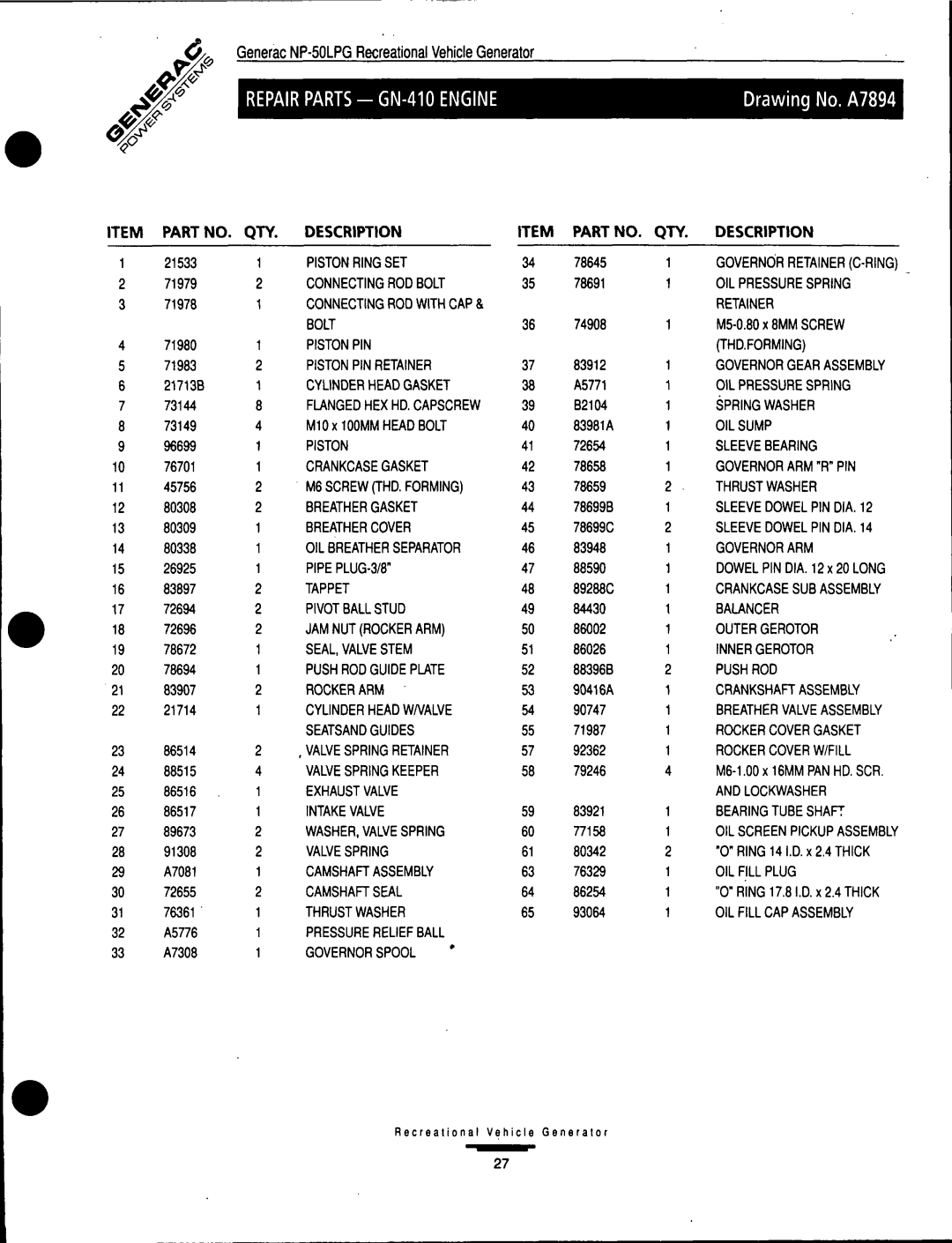 GE A-6451 manual 