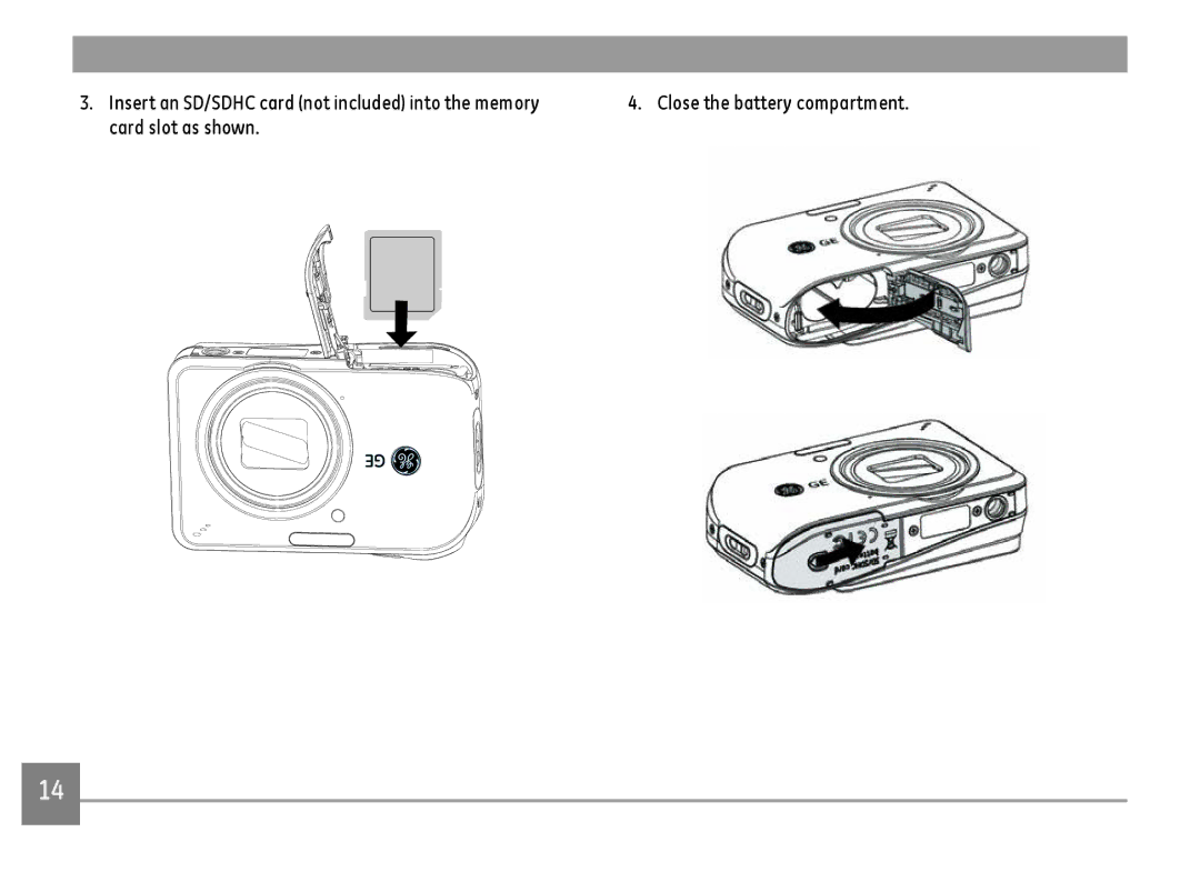 GE A Series : A1255, A1455-SL user manual 