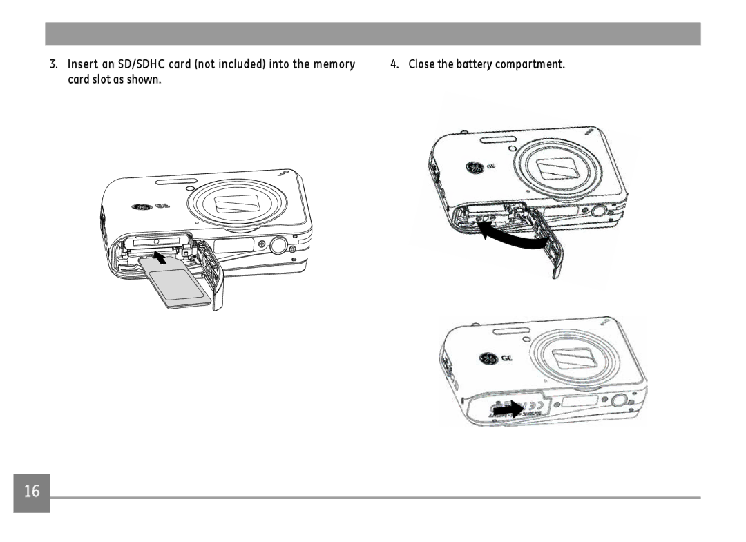 GE A Series : A1255, A1455-SL user manual 