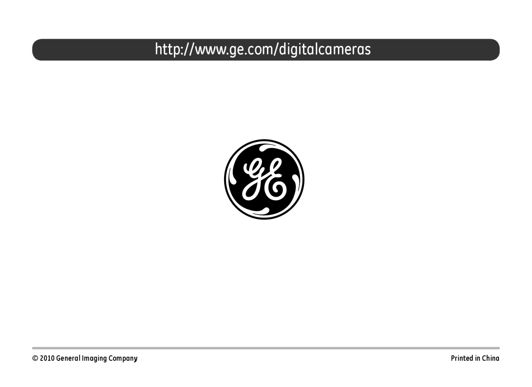 GE A Series : A1255, A1455-SL user manual General Imaging Company 