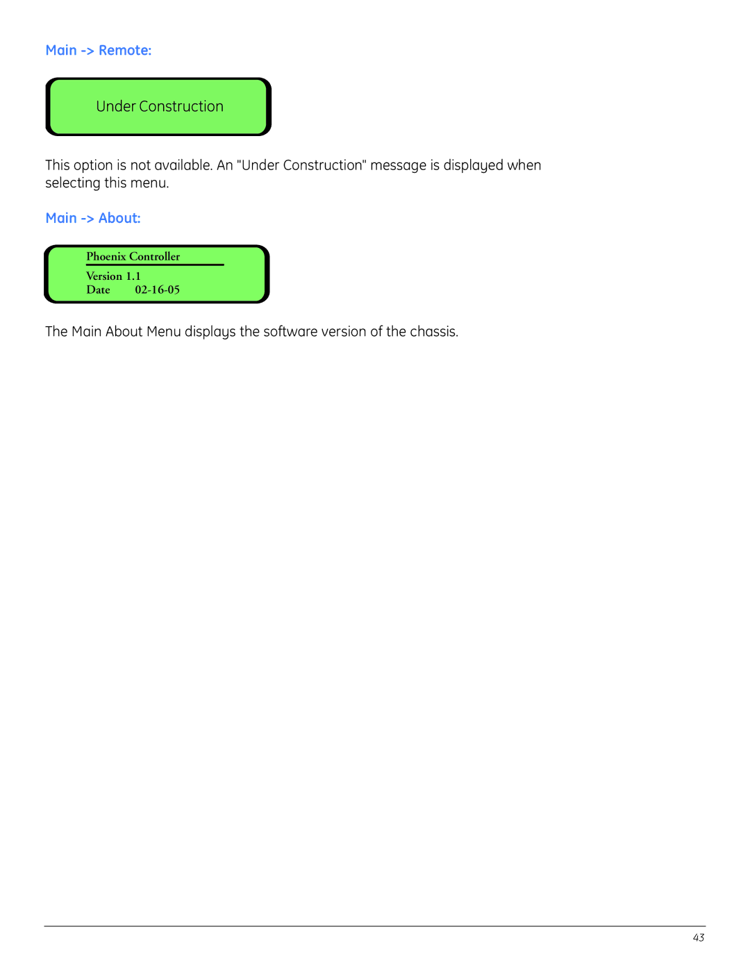 GE A8950CC installation instructions Main Remote, Main About 