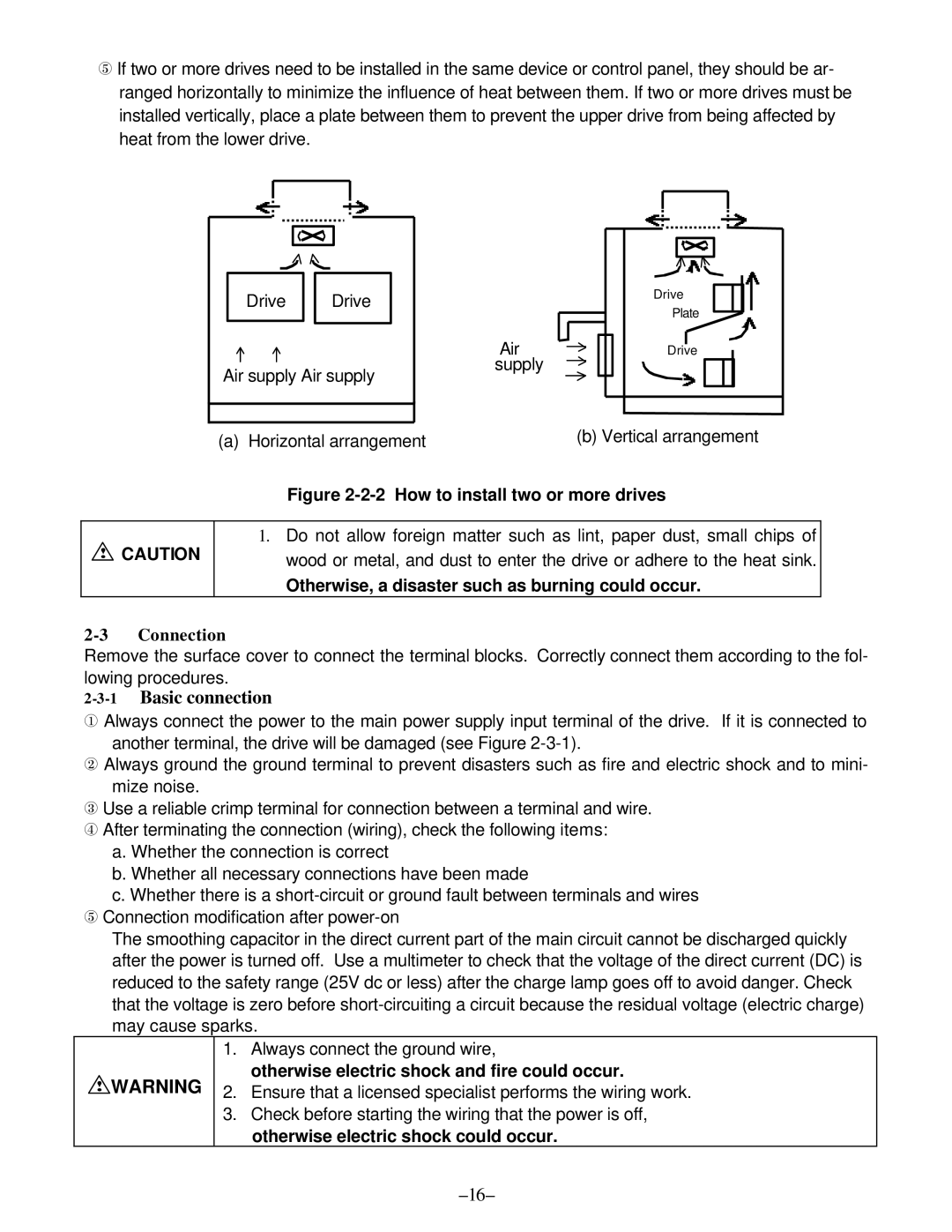 GE AF-300, C11 manual 1Basic connection, Connection, Otherwise electric shock and fire could occur 