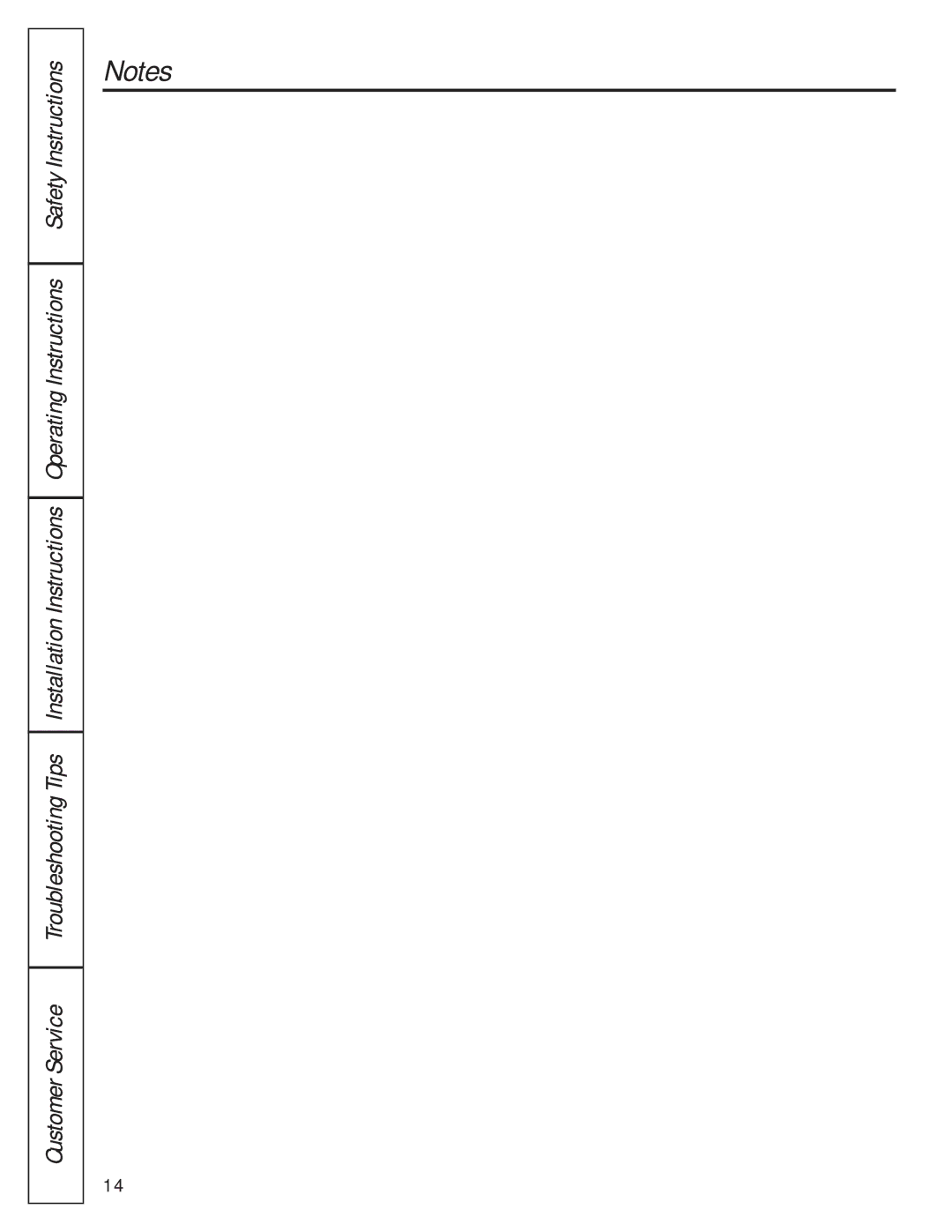 GE AGH08 owner manual CustomerService 