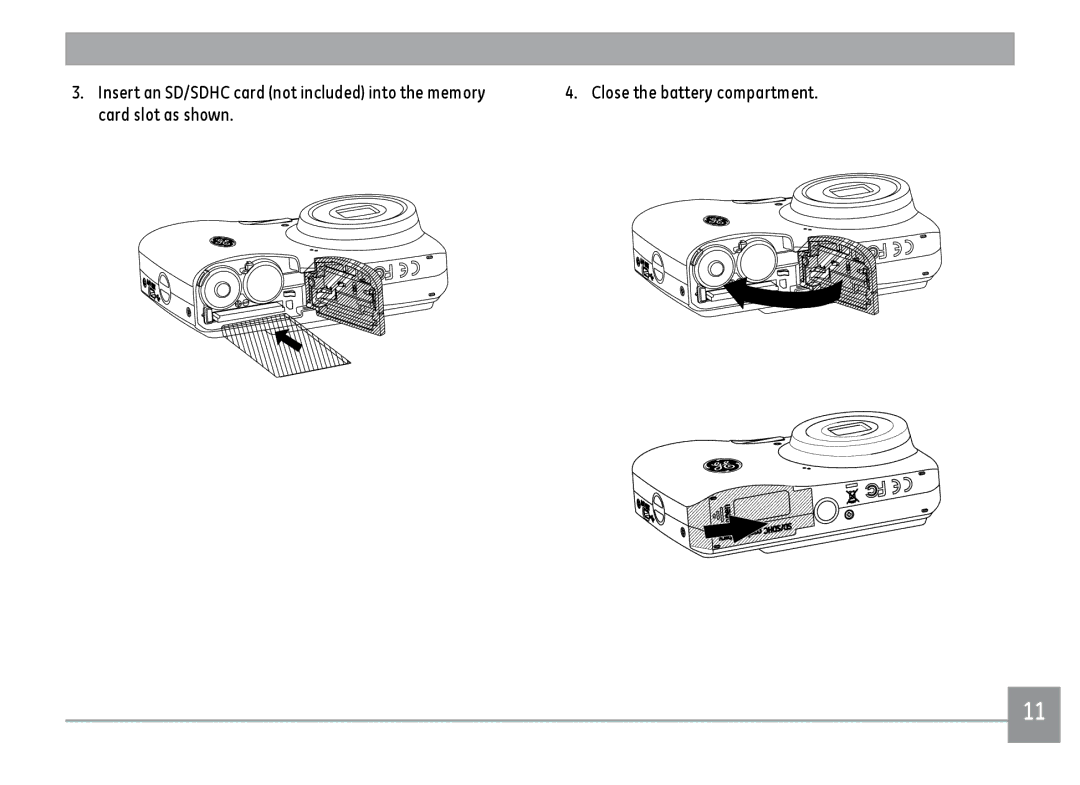 GE C1033SL, C1233SL, C1033BK, C1033RD user manual 