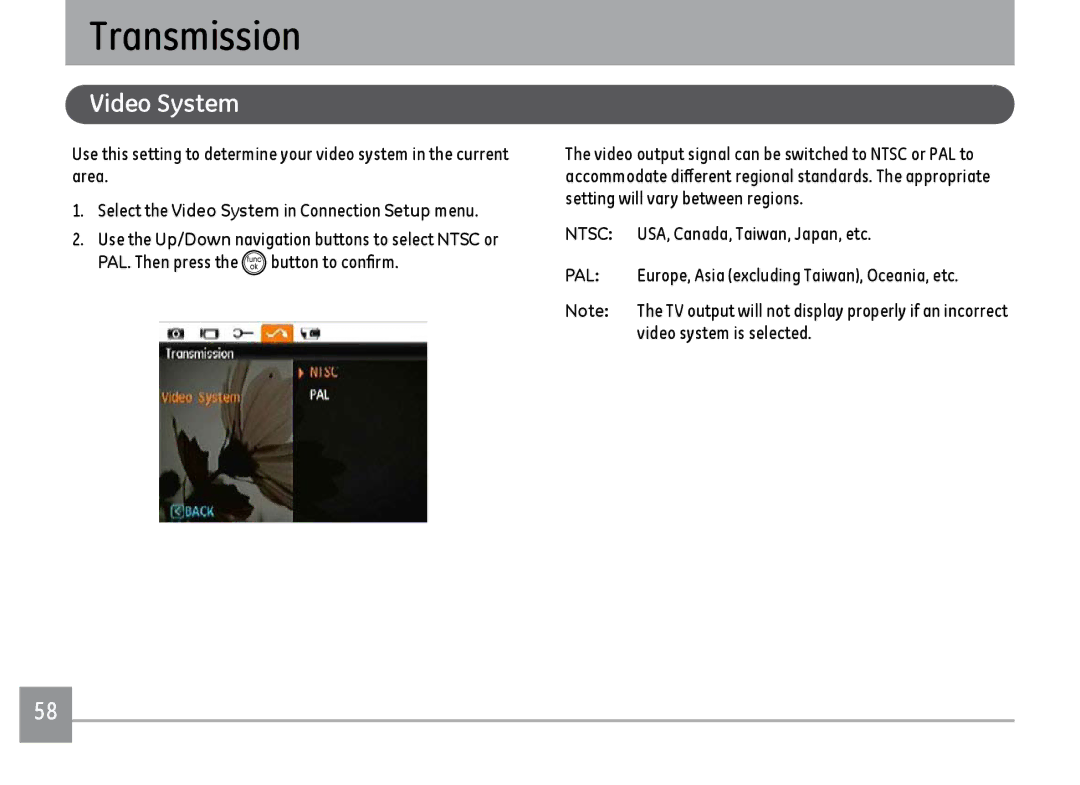 GE C1033BK, C1233SL, C1033SL, C1033RD user manual Transmission 