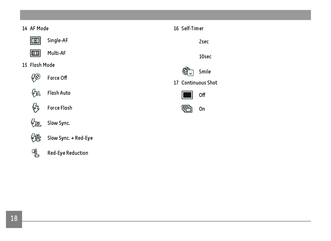 GE C1640W-BK user manual 