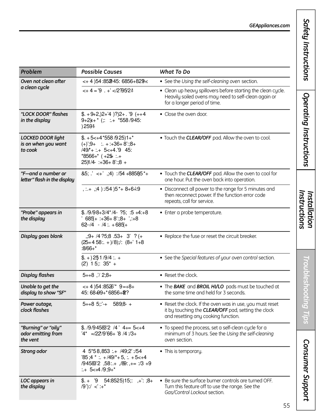 GE 183D5580P249, C2S980, 04-09 JR, 49-85167-1 manual Safety Instructions Operating Instructions Installation, GEAppliances.com 