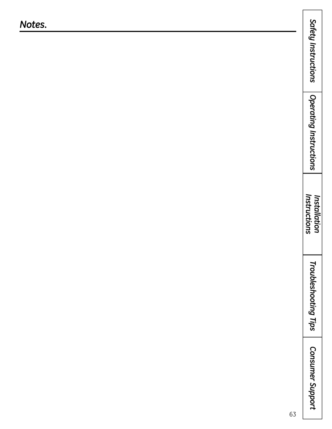 GE C2S980 installation instructions Installation Instructions 